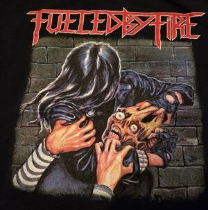 ☠️FUEL BY FIRE - MASSIVE EXECUTION (SONG) SHIRT - MENS SIZE XL